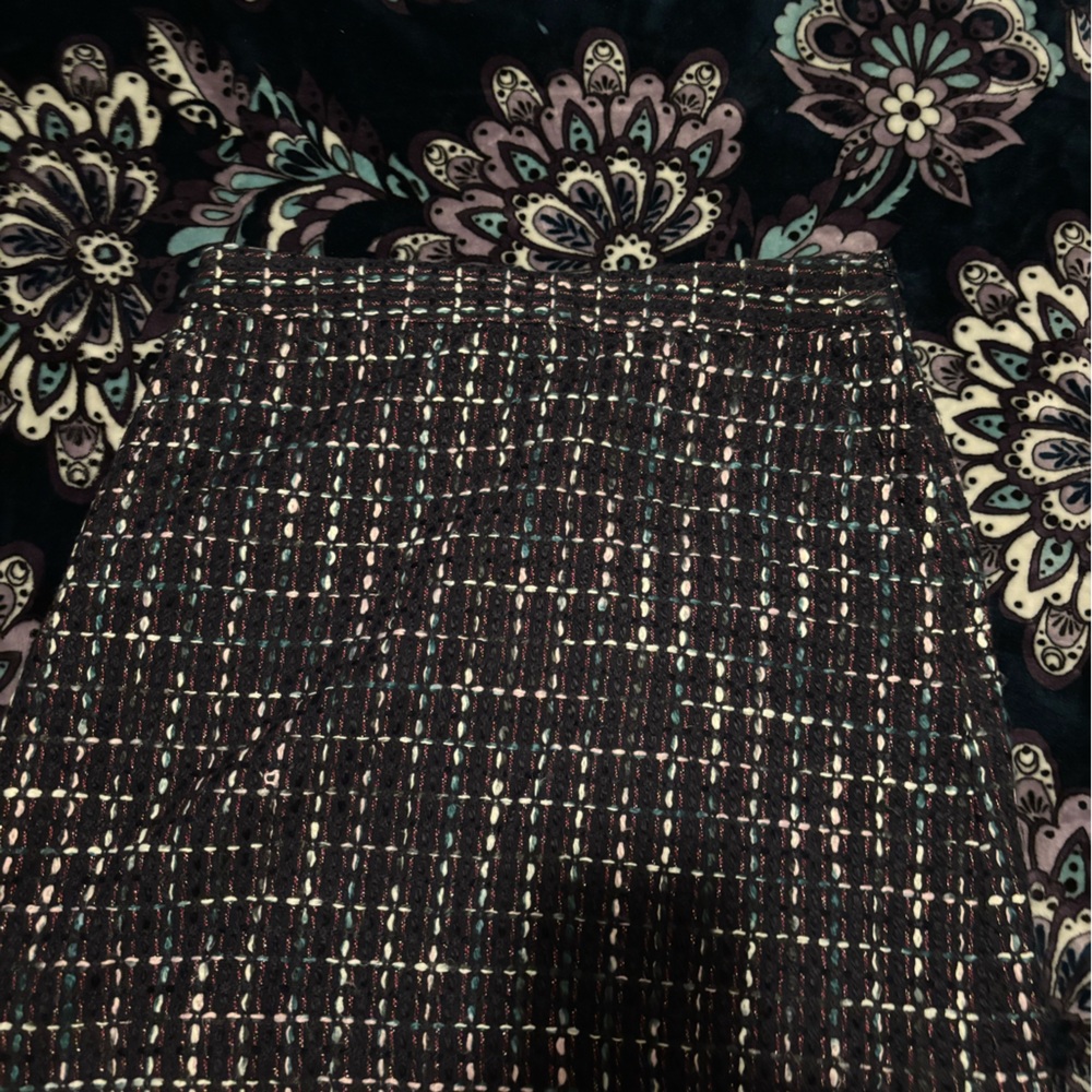 Loft purple skirt size 8